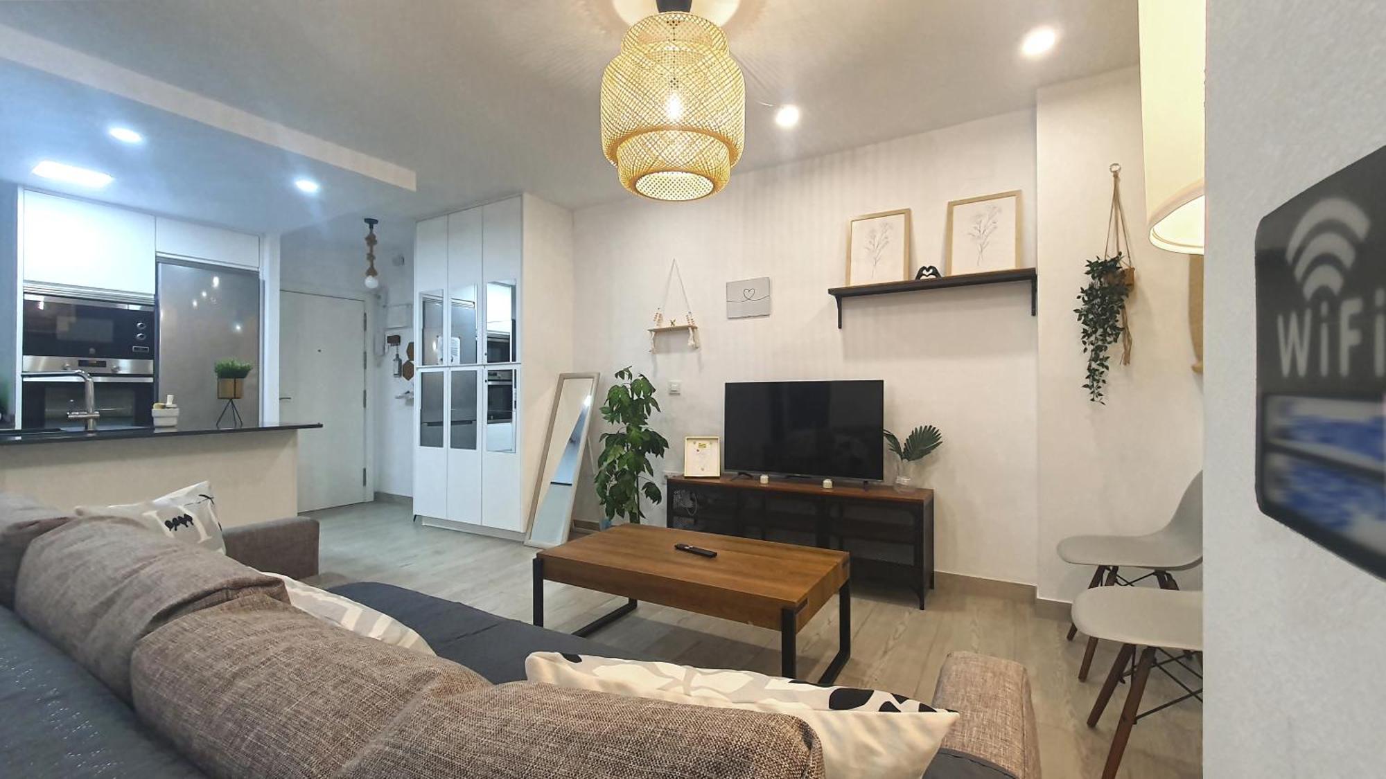 5 Apartamento En Estadio Sevilla 6 Plazas 2 Hab Y Metro *