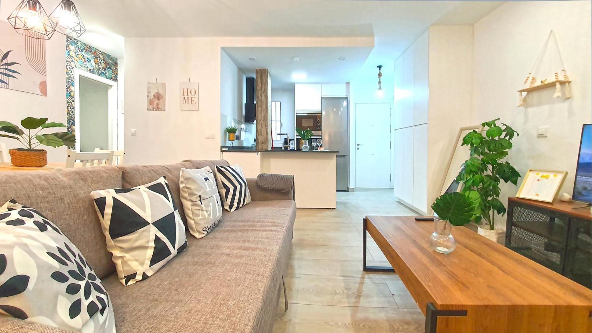 5 Apartamento En Estadio Sevilla 6 Plazas 2 Hab Y Metro Appartement Séville