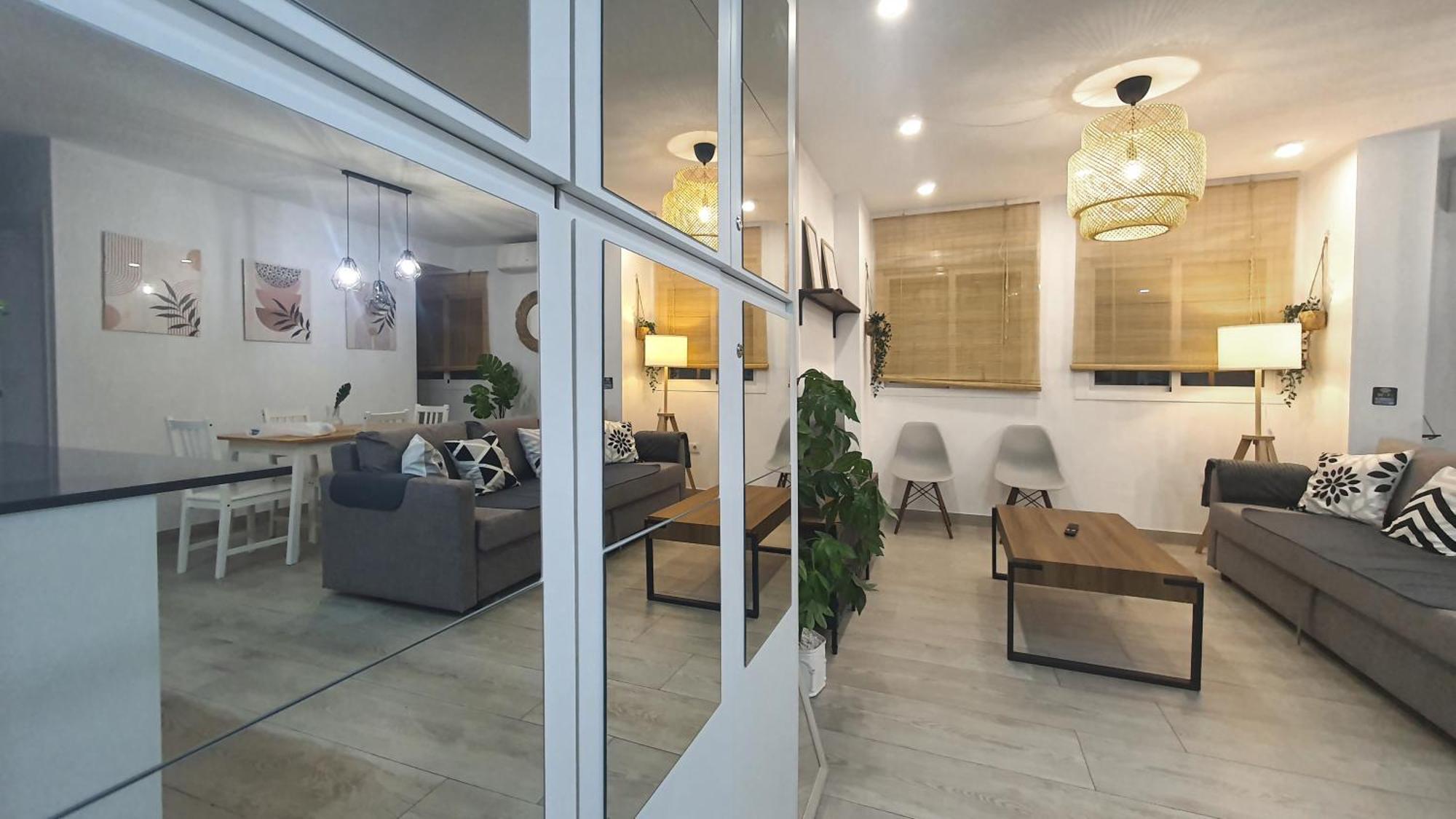 5 Apartamento En Estadio Sevilla 6 Plazas 2 Hab Y Metro Appartement